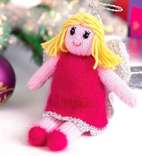Knit angel pattern