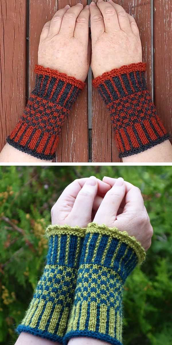 Knit arm warmers free pattern