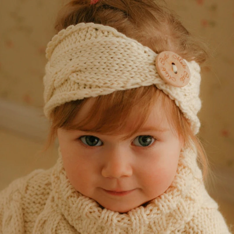 Knit baby headband pattern