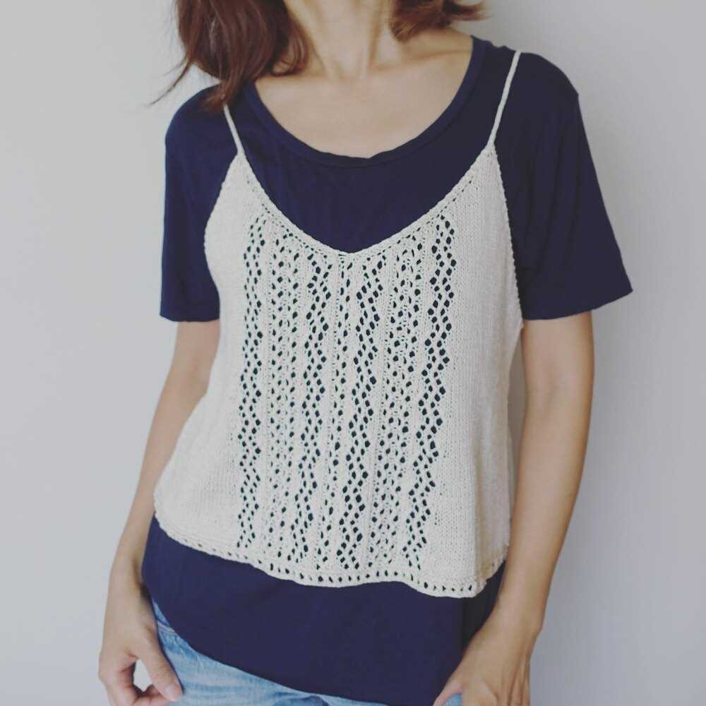 Knit camisole pattern