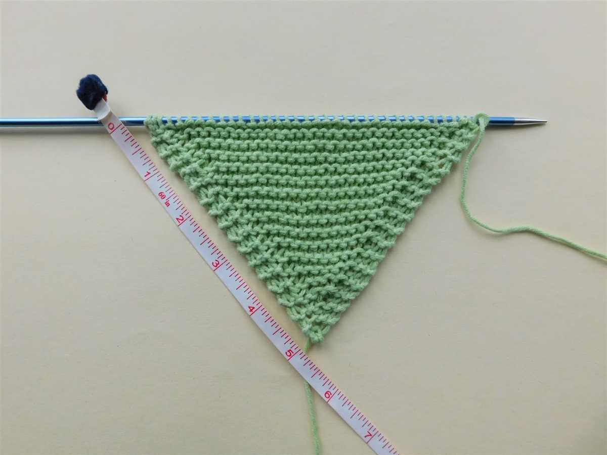 Knit corner to corner blanket pattern