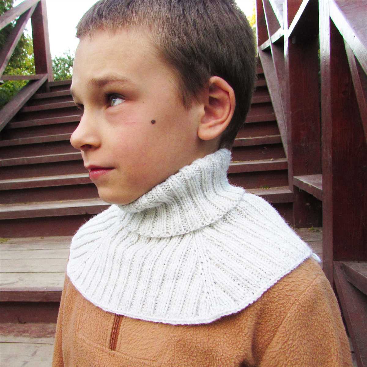 Knit dickie pattern