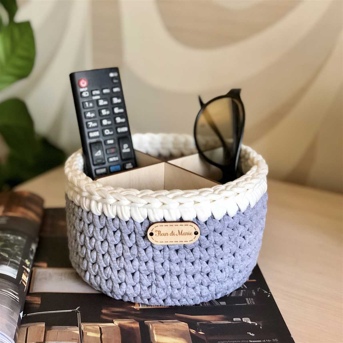 Knit glasses case pattern