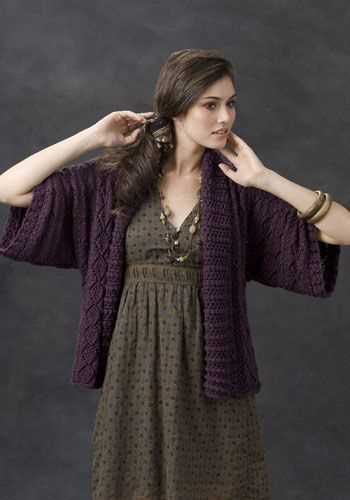 Knit kimono pattern