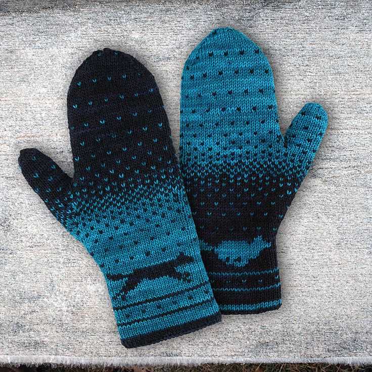Knit mittens pattern free