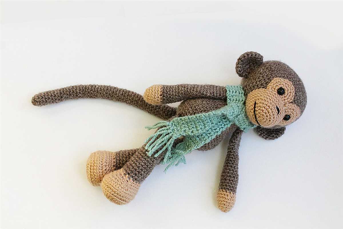 Knit monkey pattern