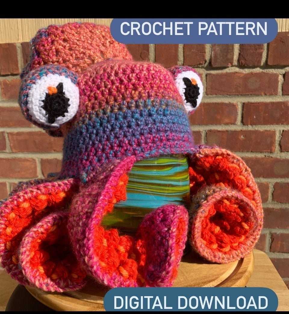 Knit octopus hat pattern