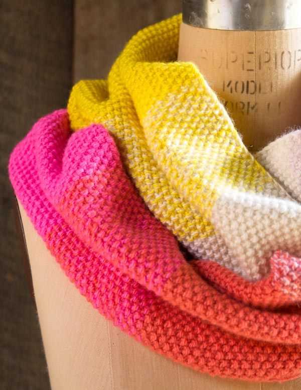 Knit one purl one scarf pattern