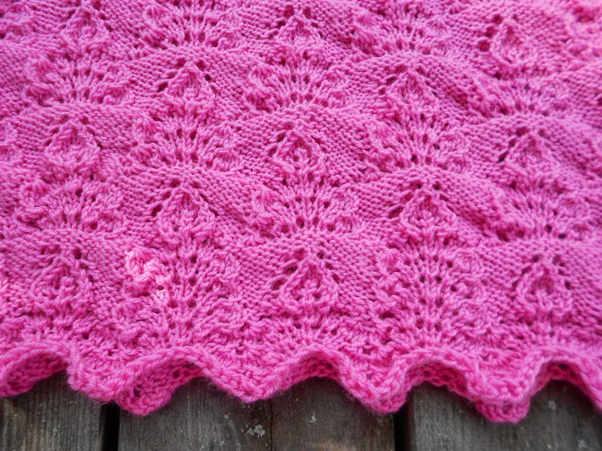 Knit pattern for neck warmer