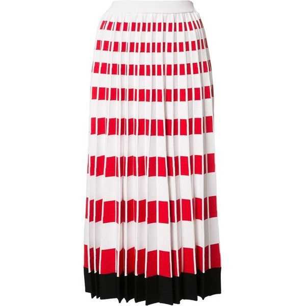 Knit pleated skirt pattern