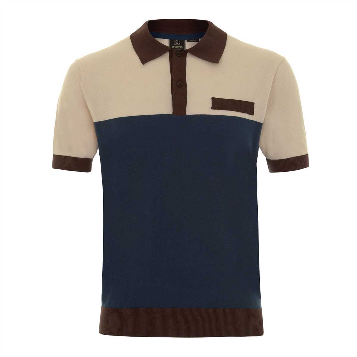 Knit polo shirt pattern