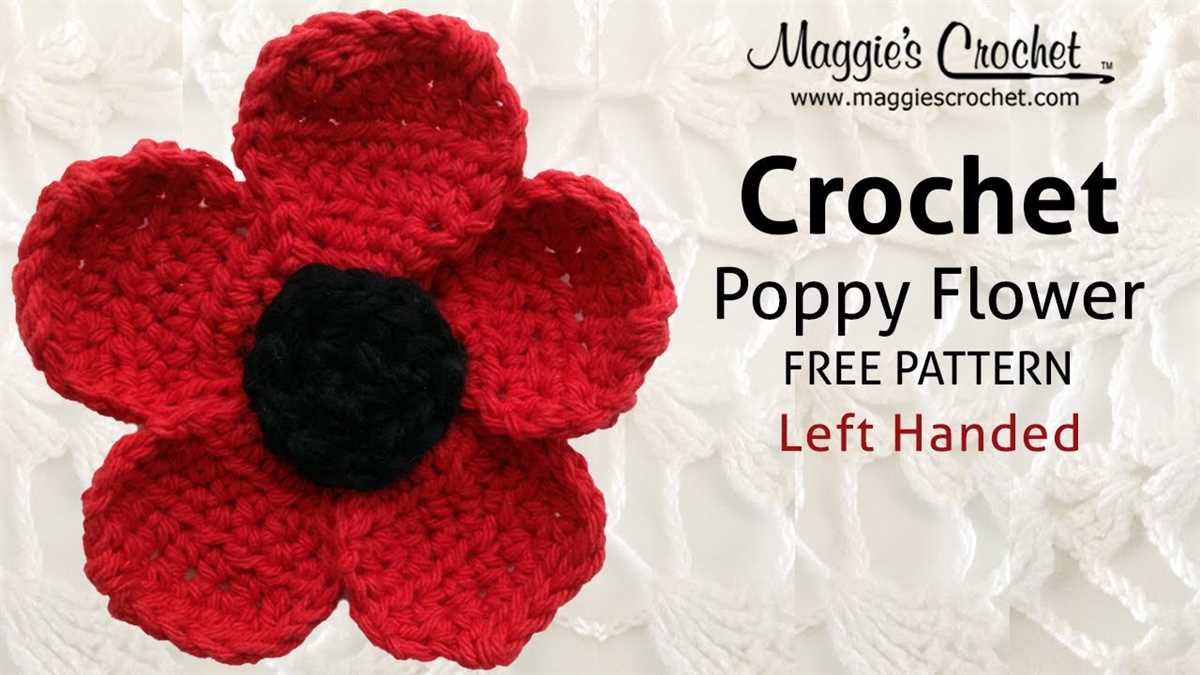 Knit poppy pattern free