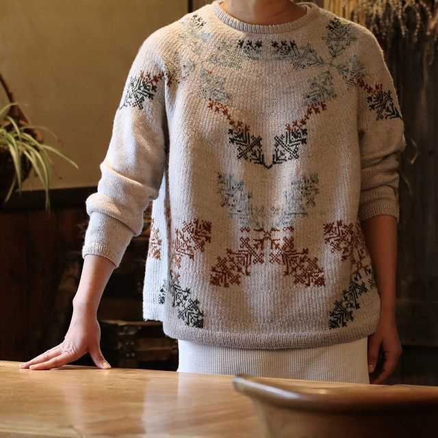 Knit sweater pattern maker
