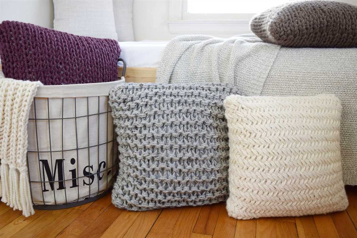 Knit throw patterns