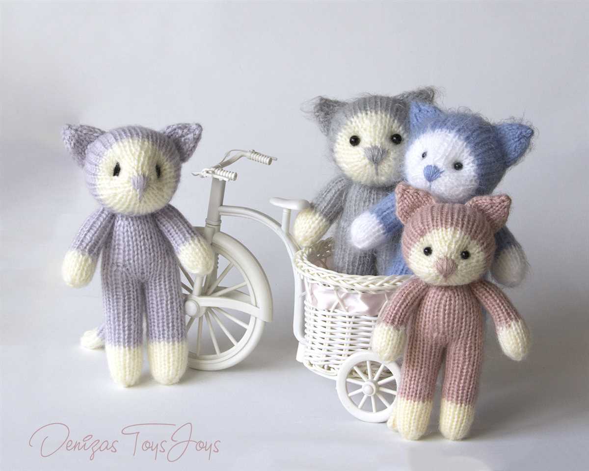 Knit your own cat pattern