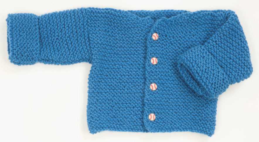 Knitted baby sweater free patterns