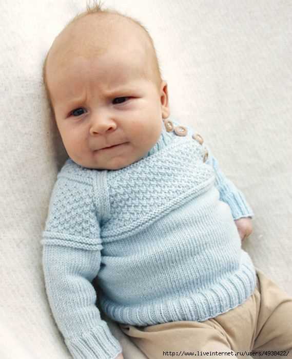 Knitted baby sweater free patterns