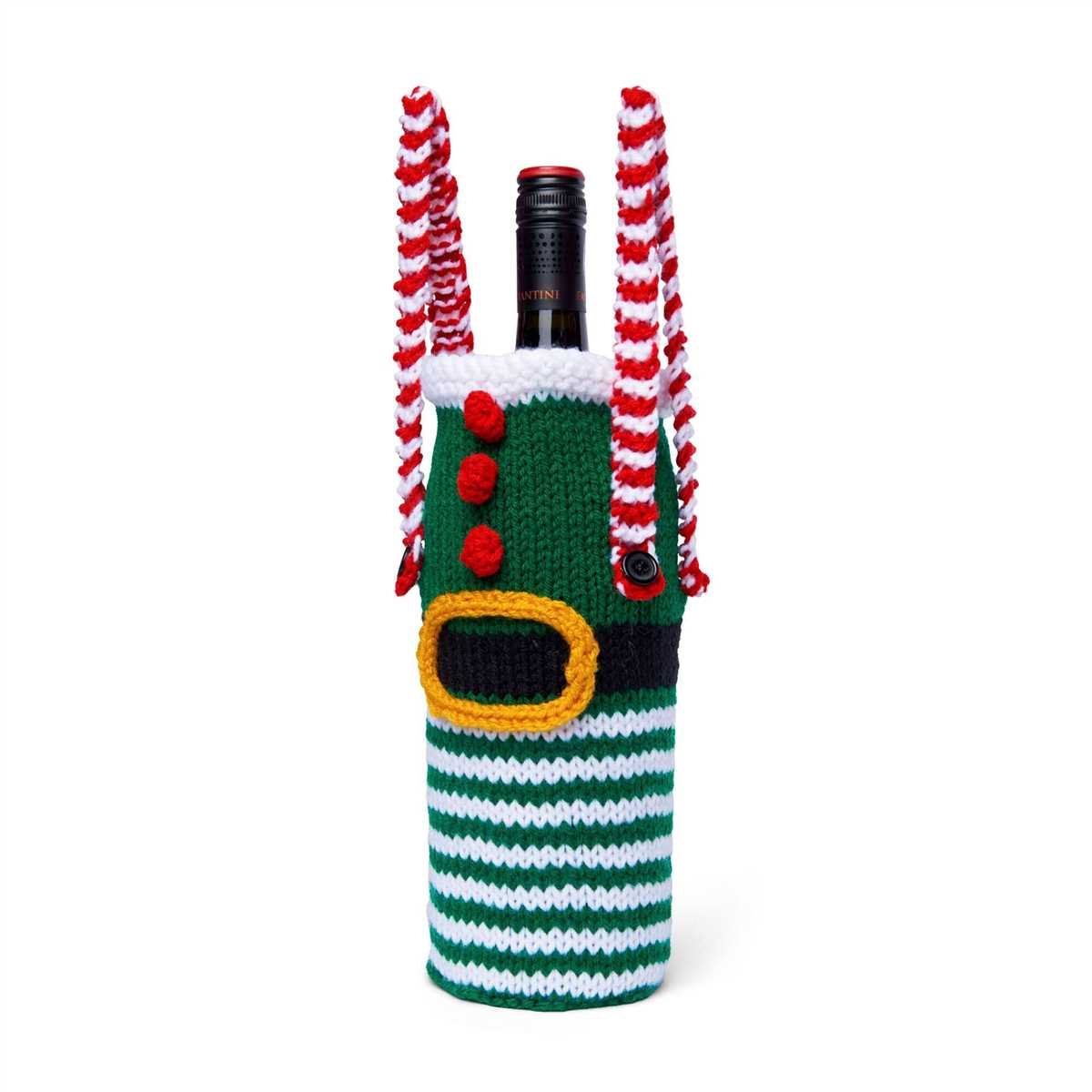 Knitted bottle cover pattern