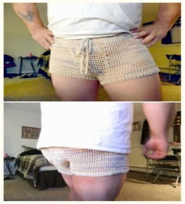 Knitted boxer shorts pattern