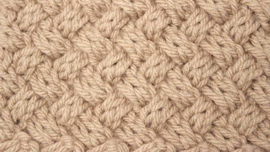 Knitted braid pattern