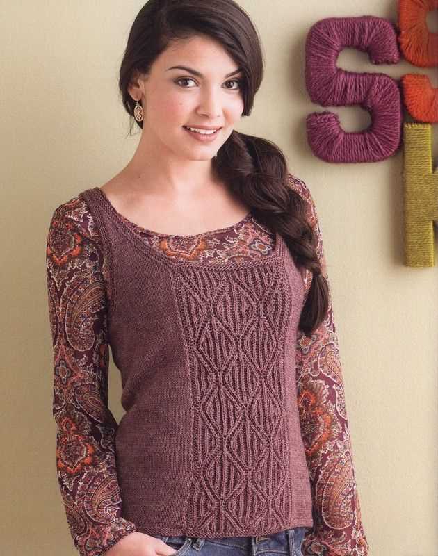 Knitted camisole pattern