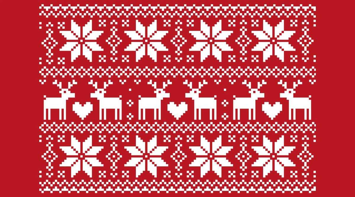 Knitted christmas ornament pattern