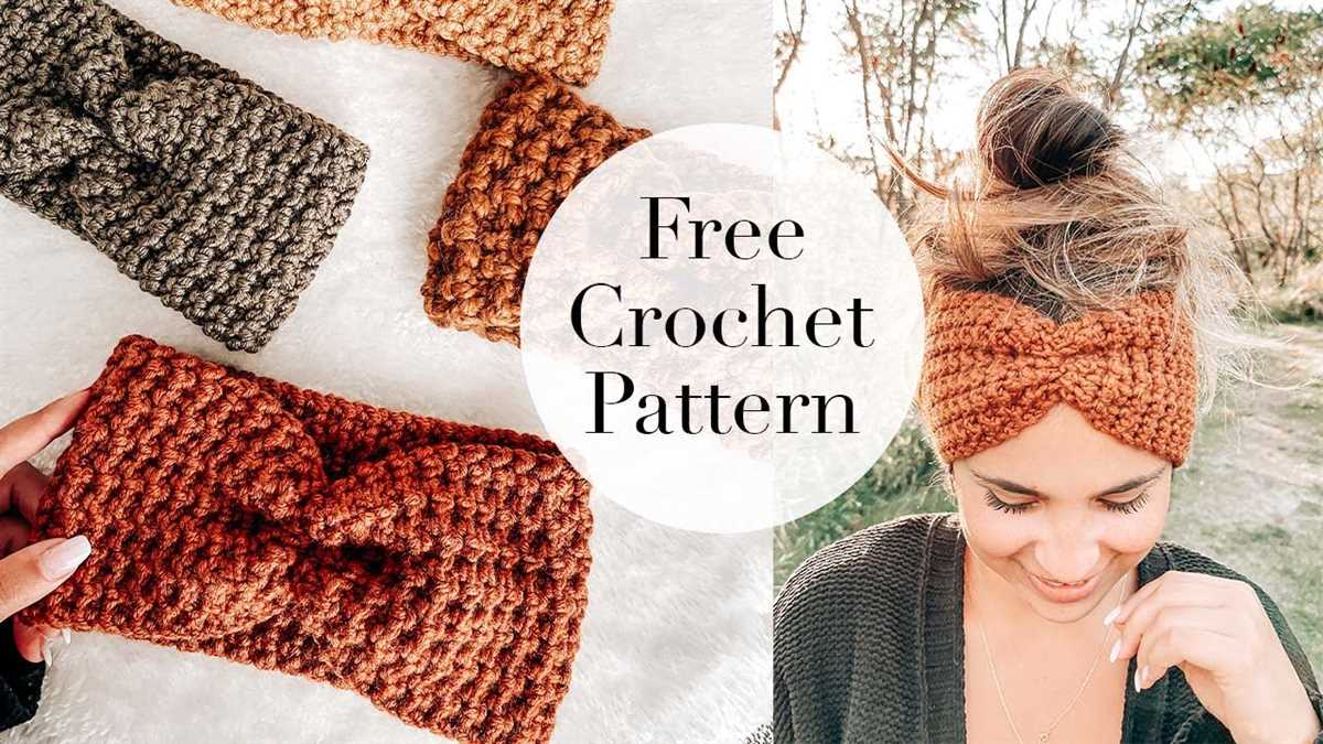 Knitted ear warmer pattern free