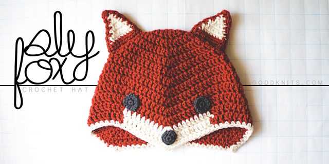 Knitted fox hat pattern free