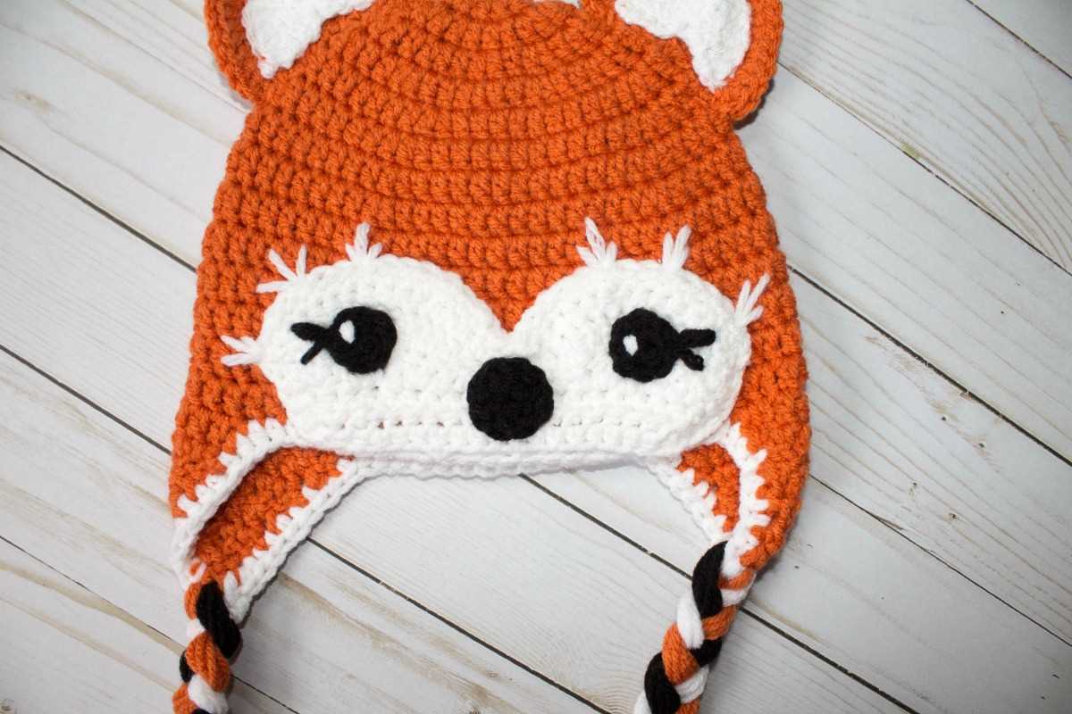 Knitted fox hat pattern free