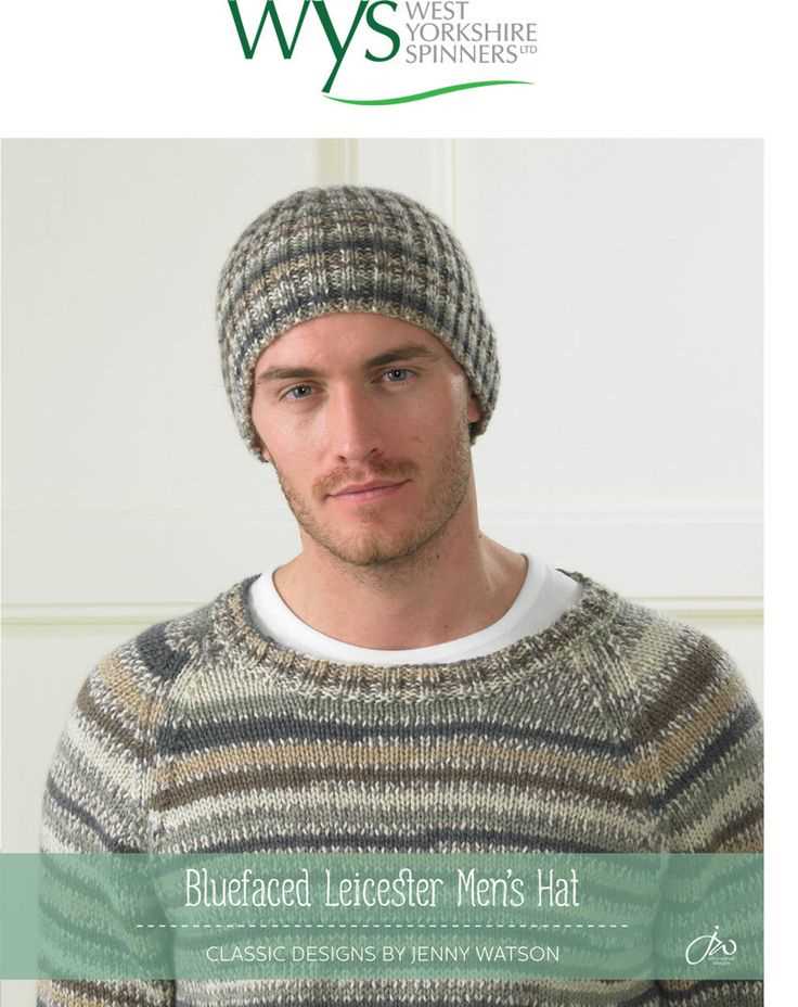 Knitted hat patterns for men