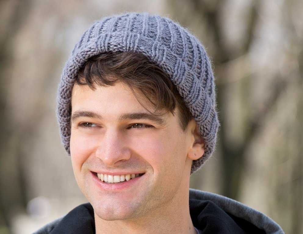 Knitted hat patterns for men