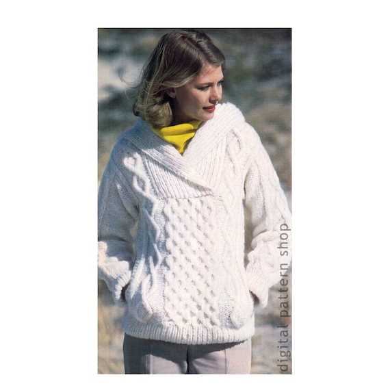 Knitted hoodie pattern women's free