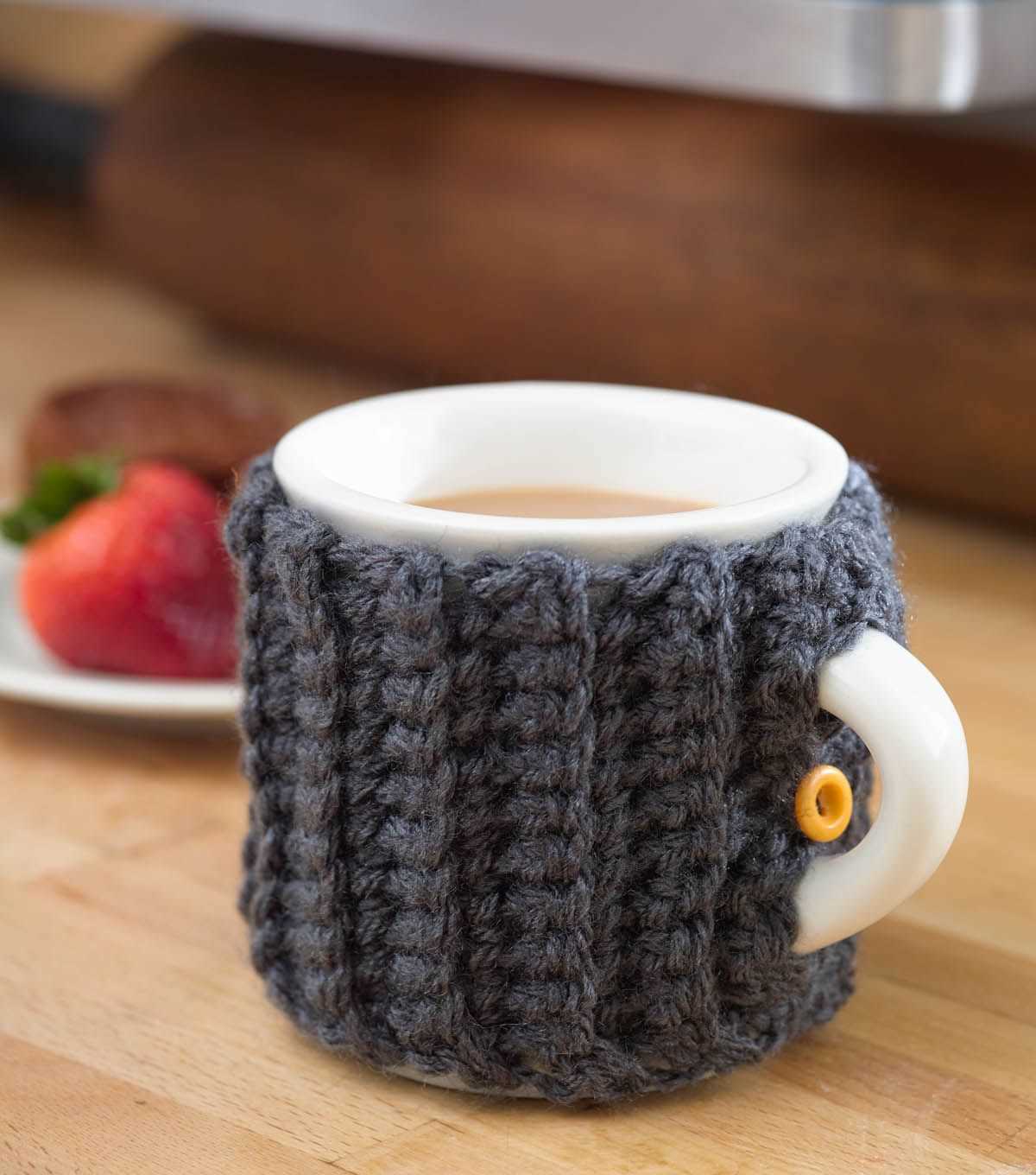 Knitted mug cosy pattern