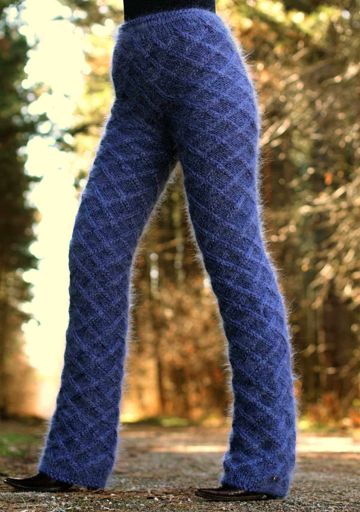 Knitted pants pattern for adults