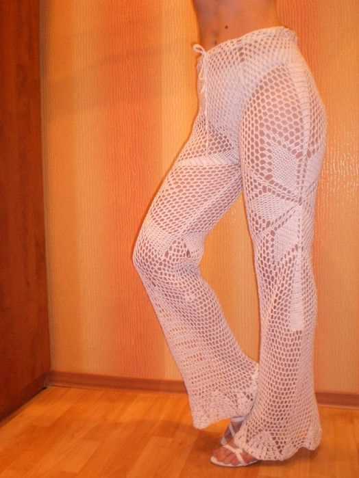 Knitted pants pattern for adults
