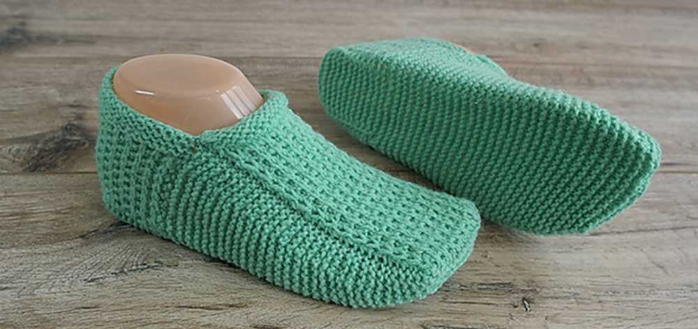 Knitted slipper patterns for beginners