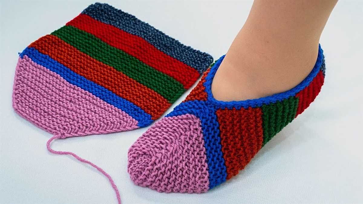 Knitted slipper patterns for beginners