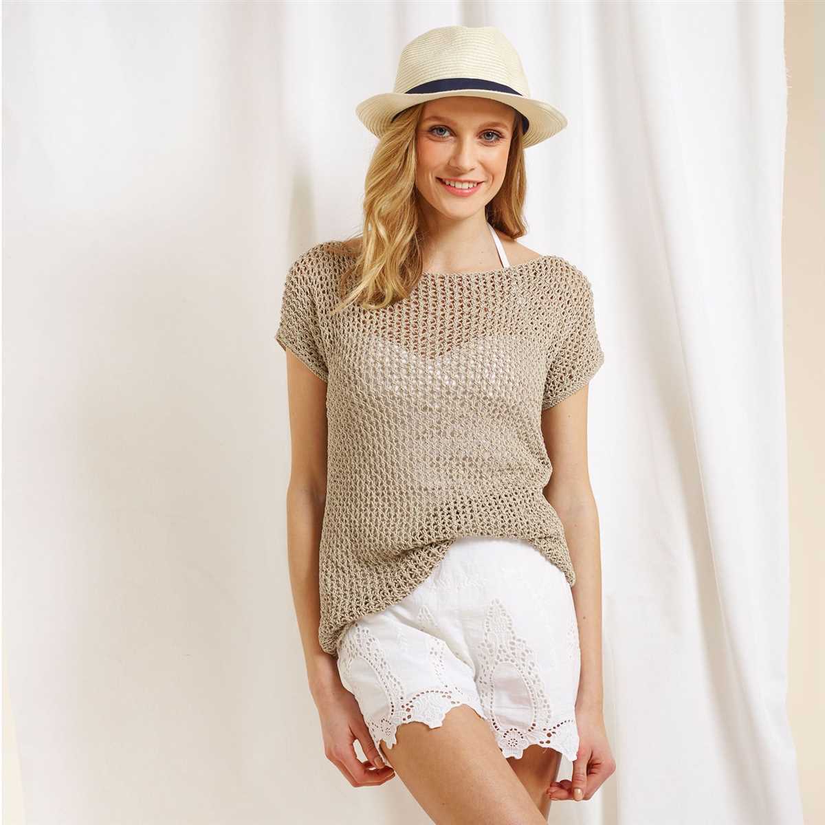 Knitted top pattern