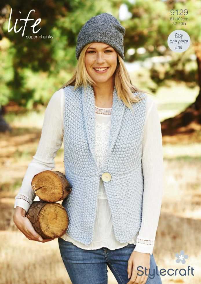 Knitted vest patterns for ladies