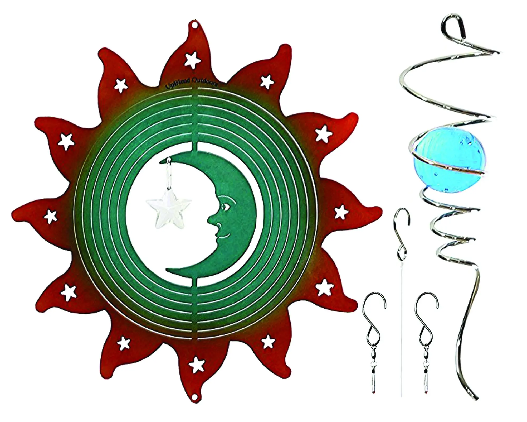 Knitted wind spinner pattern