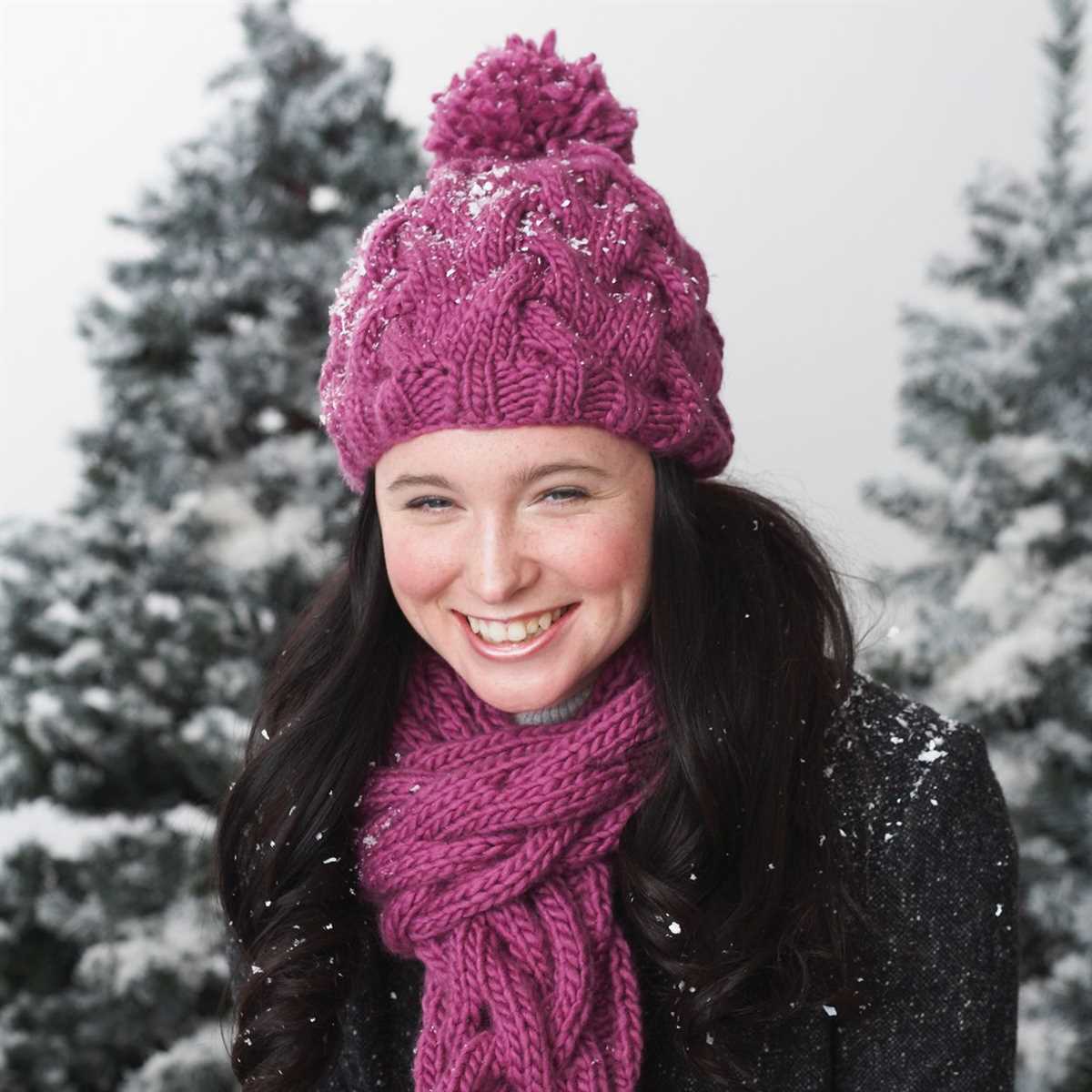 Knitted winter hat patterns