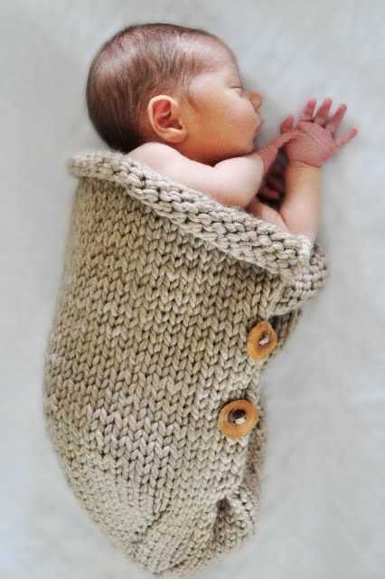 Knitted baby cocoon patterns free