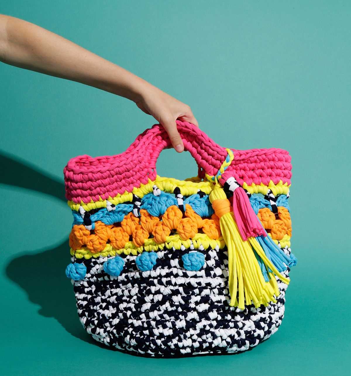 Knitted bags free patterns