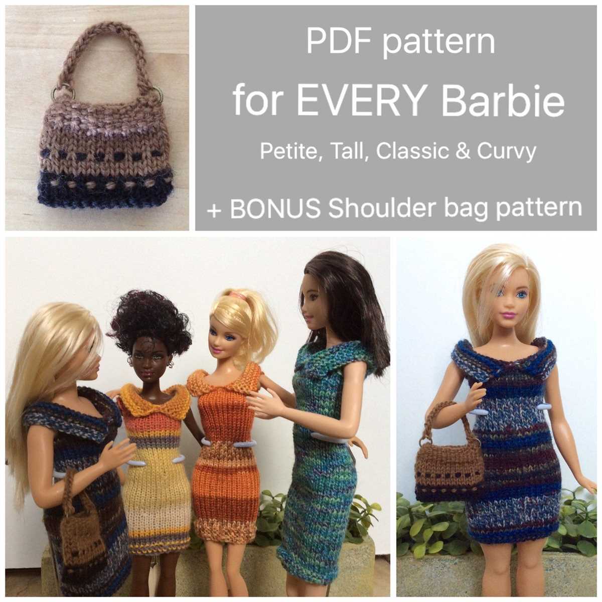 Knitted barbie clothes patterns free