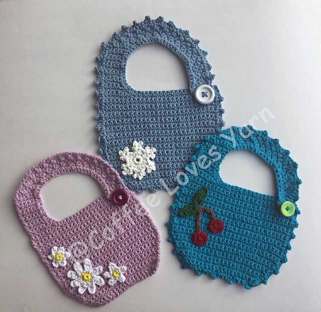 Knitted bib pattern free