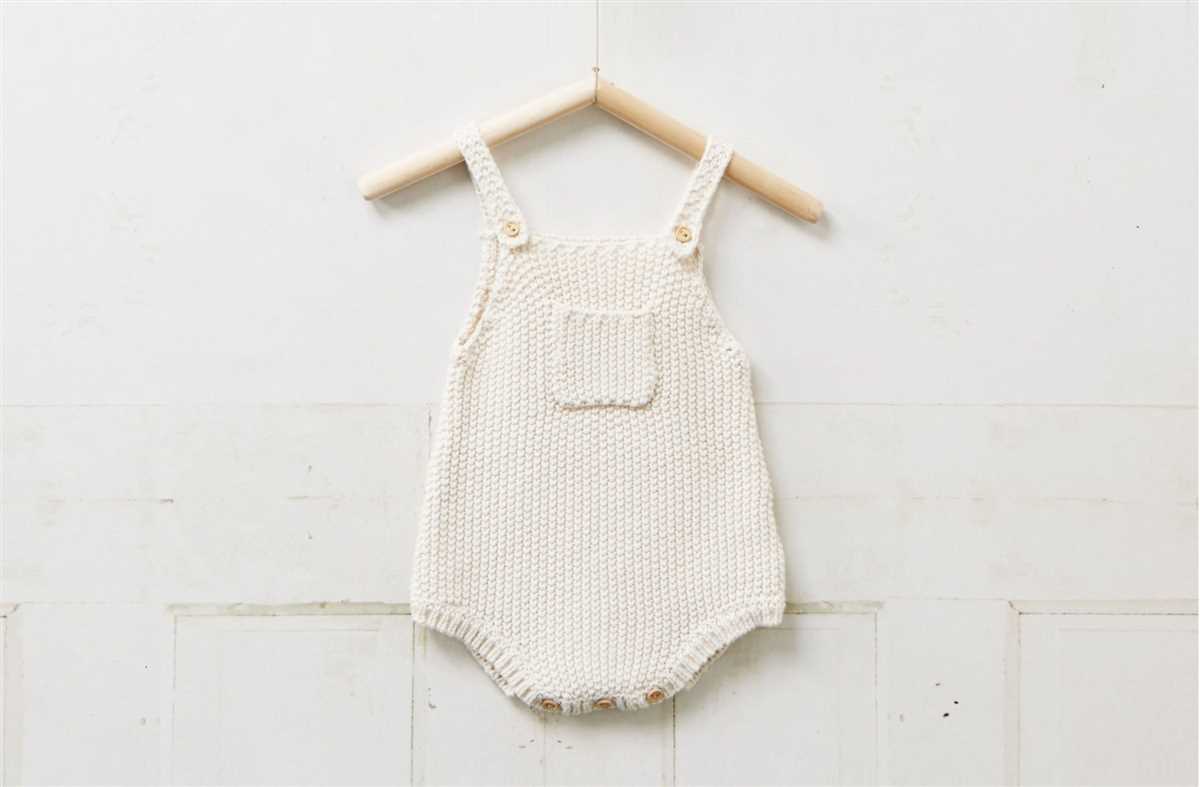 Knitted bodysuit pattern