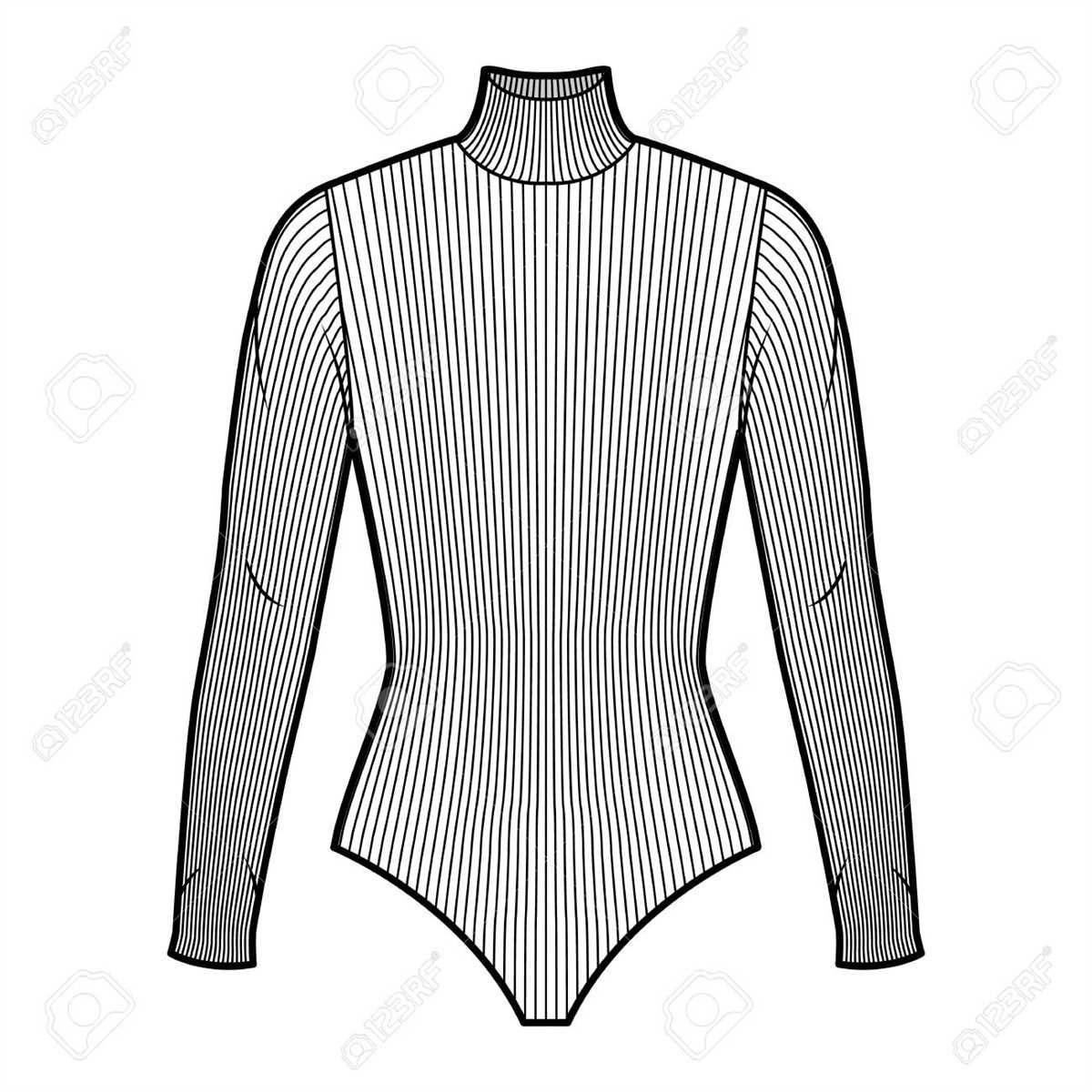 Knitted bodysuit pattern