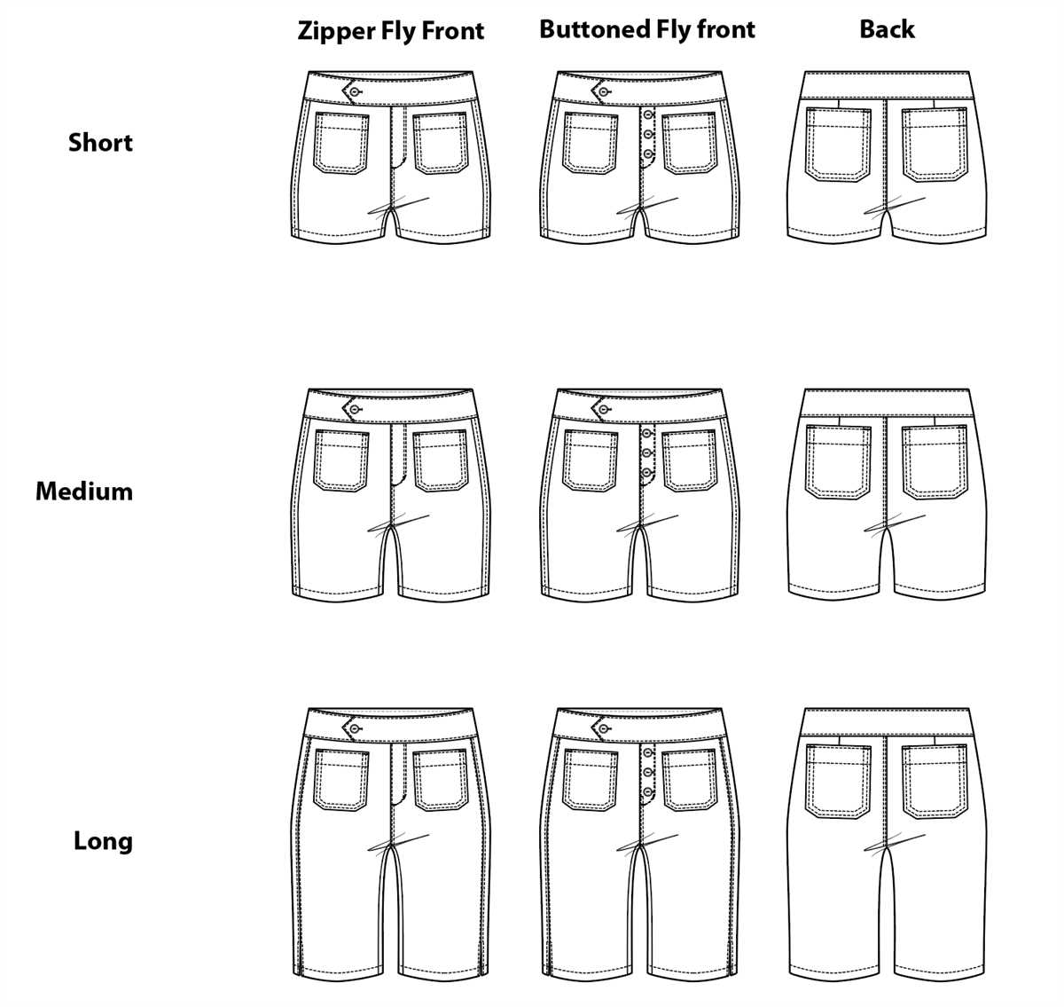 Knitted boxer shorts pattern