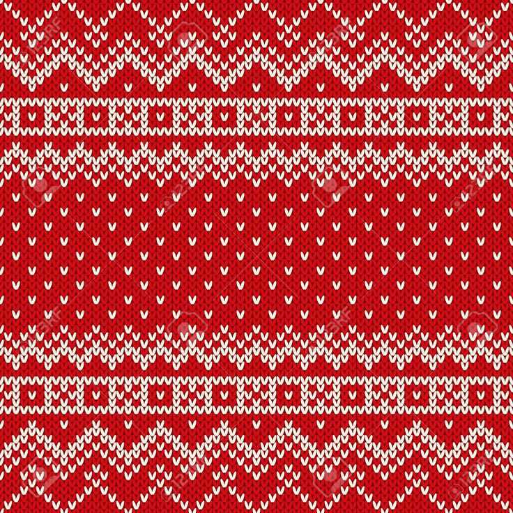 Knitted christmas ornament pattern