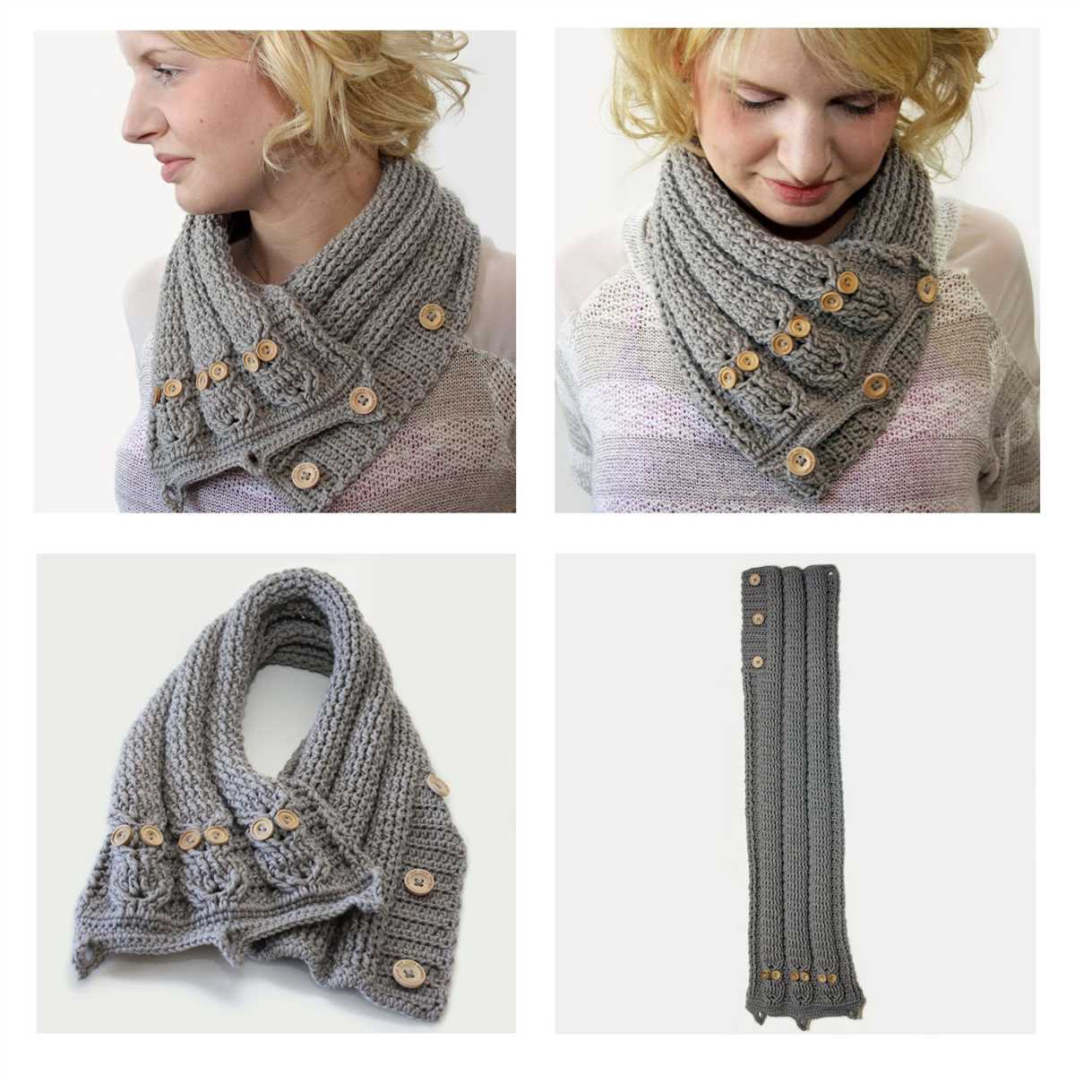 Knitted cowl neck scarf patterns